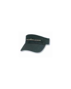 Visor - Black - Best Coffee on the Interstate