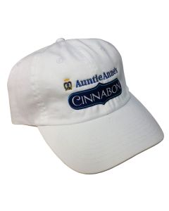Cap - White - Cinnabon/Auntie Annes