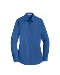 Ladies L/S Twill - French Blue