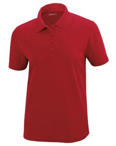 Ladies S/S Polo - Red