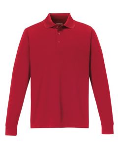 Mens L/S Polo - Red